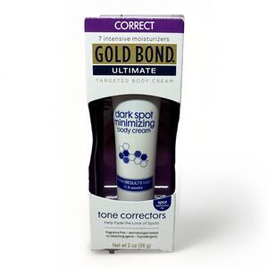 Gold Bond Ultimate Dark Spot Minimizing Body Cream Tone Corrector 2oz Vitamin C